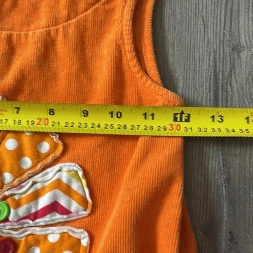 Vintage Jessica Ann Handmade Girls Fall Dress- us  6 - Picture 2 of 6